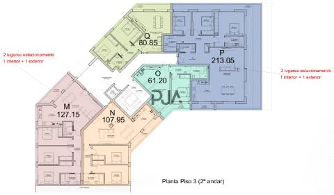 Apartamento T3 em Mangualde