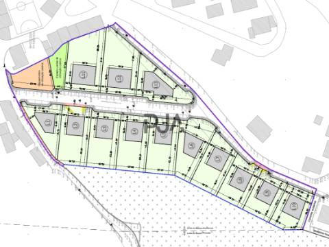 Lotes de terreno para construção de moradias isoladas em Infias