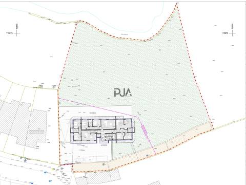 Terreno para construção de prédio com 6 fogos em Viseu