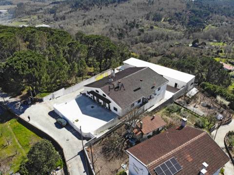 Moradia com 2 Apartamentos T4 e Armazém em Oliveira, Mangualde