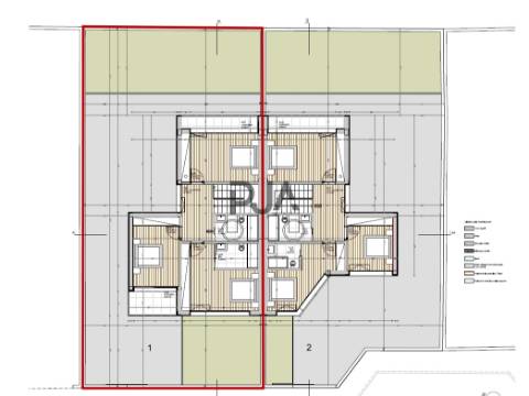 Moradia Geminada T3 em Fragosela, Viseu
