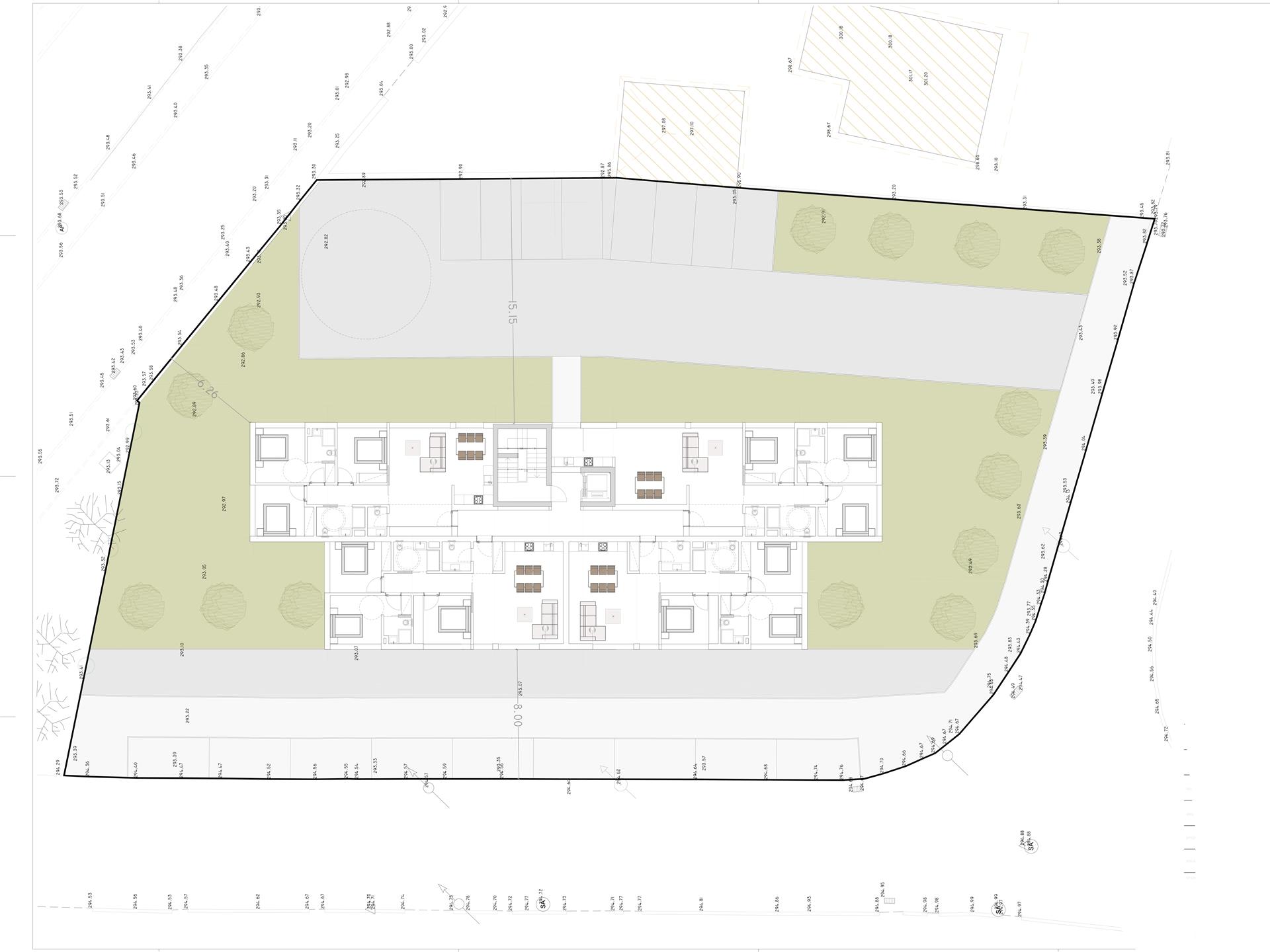 Lote de Terreno para Construção de Prédio com 8 fogos em Tondela