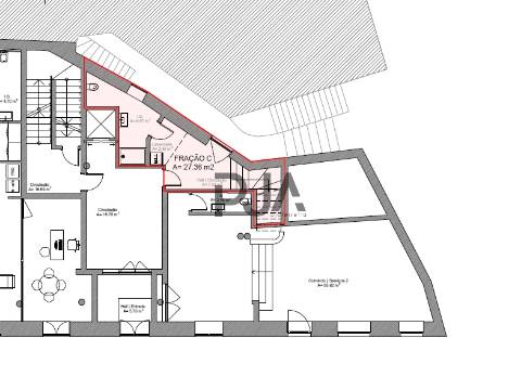 Apartamento T1+1 em Tondela