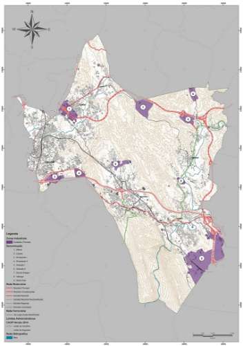 Terreno na zona industrial de Campo Valongo