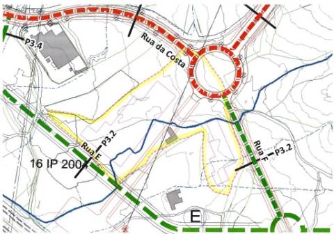 Terreno na zona industrial de Campo Valongo