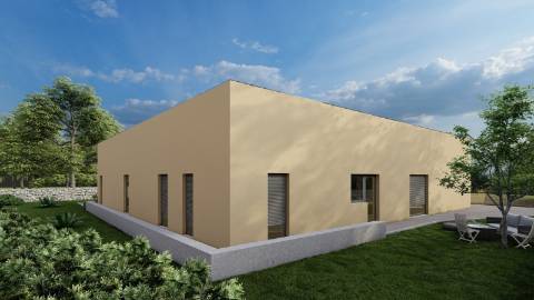 Moradia em Caminha com piscina em lote de 1550mts2