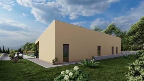 Moradia em Caminha com piscina em lote de 1550mts2