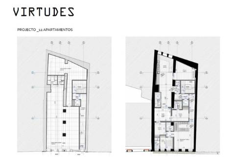 Passeio das Virtudes com vista para o rio.