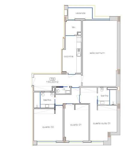 T4 novo c/ terraço junto à Rotunda da Boavista