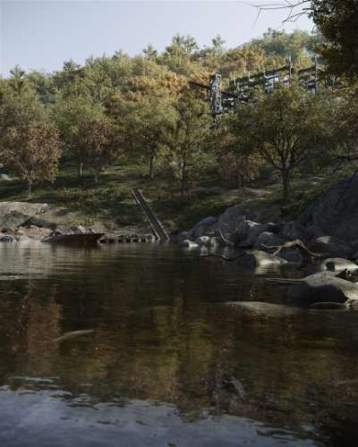 Terreno no Gerês para construção com acesso ao rio e praia fluvial