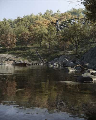 Terreno no Gerês para construção com acesso ao rio e praia fluvial