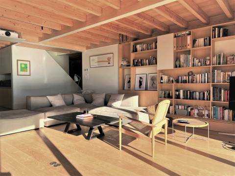 T4 com vista rio em condomínio privado com piscina e jardim