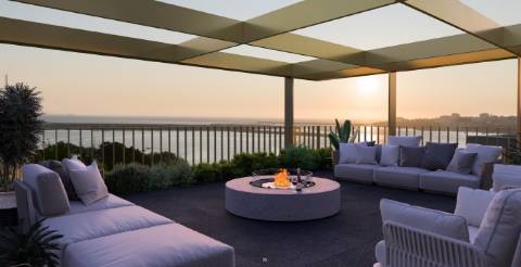 T2 novo c/ vista p rio e varanda