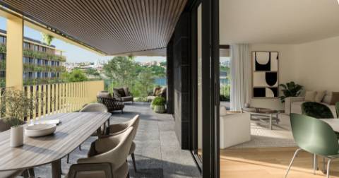 T2 novo c/ vista p rio e varanda