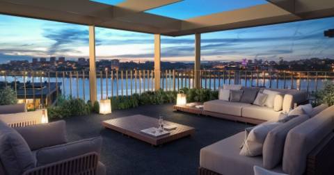 T2 novo c/ vista p rio e varanda