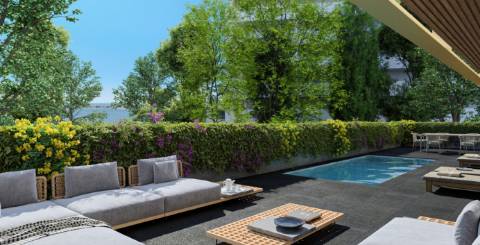 T4 novo c/ vista p rio e varanda