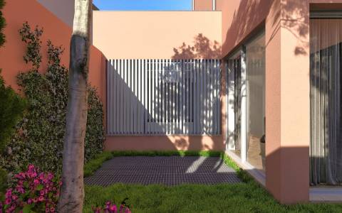 Moradia na Foz v4 com jardim e garagem