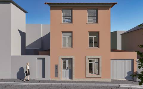 Moradia na Foz v4 com jardim e garagem