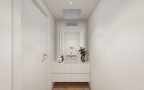 Moradia na Foz v4 com jardim e garagem