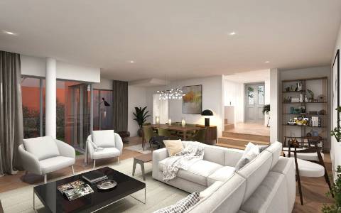 Moradia na Foz v4 com jardim e garagem