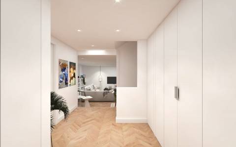 Moradia na Foz v4 com jardim e garagem