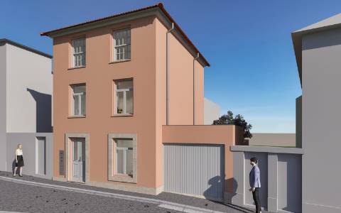 Moradia na Foz v4 com jardim e garagem