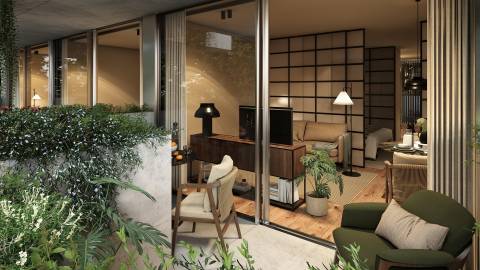 T0 ao NorteShopping c/ varanda e garagem  no Porto