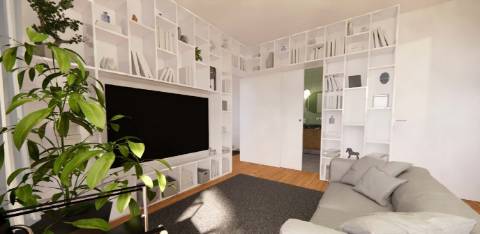 T1 no centro Leça da Palmeira junto à praia