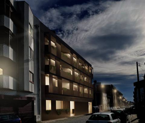 T1 no centro Leça da Palmeira junto à praia