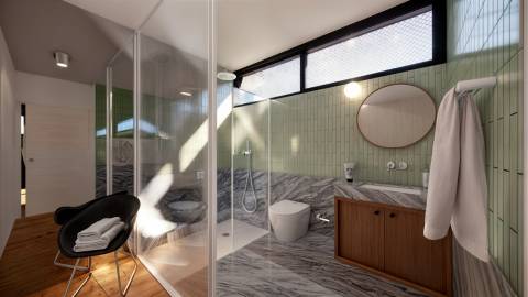 T1 no centro Leça da Palmeira junto à praia