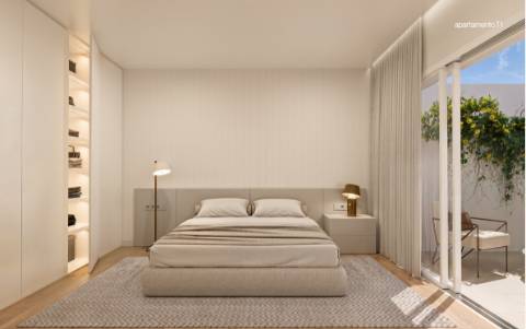 T4 novo c/  2 terraços em matosinhos sul