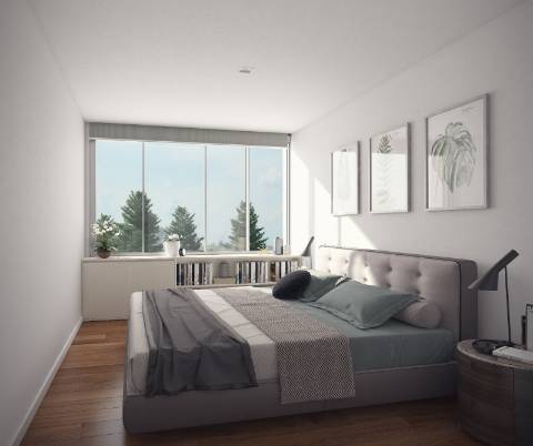 Apartamento T2 c/ varanda ao Parque da Cidade