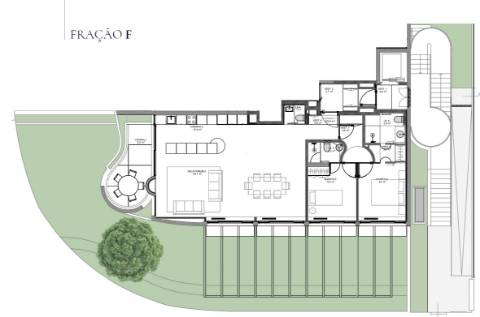 Apartamento T2 c/ varanda ao Parque da Cidade