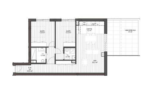 T2 c/ garagem no centro do Porto