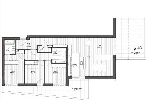 T2 c/ garagem no centro do Porto