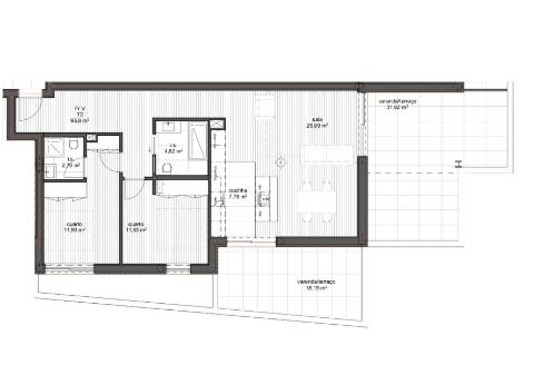 T2 c/ garagem no centro do Porto