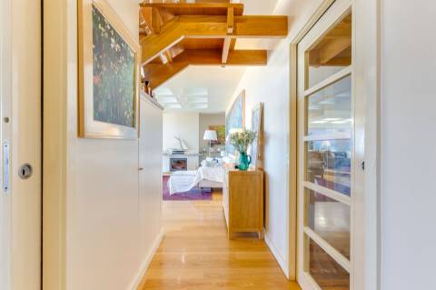 T3 duplex nos Pinhais da Foz com terraço e com vistas mar