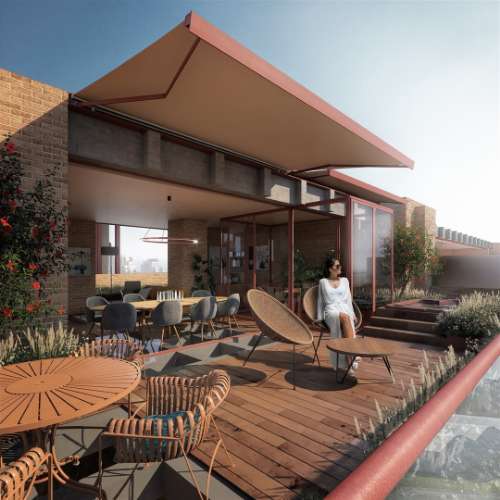 T3 duplex nos Pinhais da Foz com terraço e com vistas mar