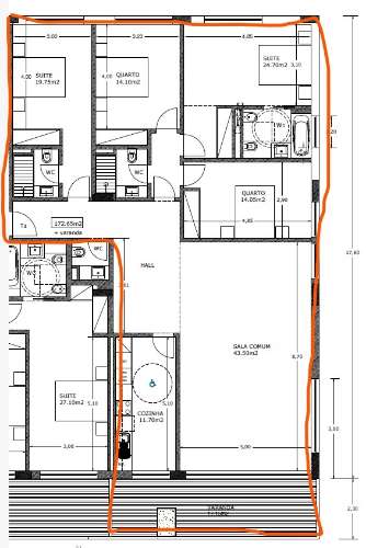 T4 novo Foco C/ varanda