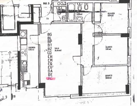 T3 em Ramalde à Prelada