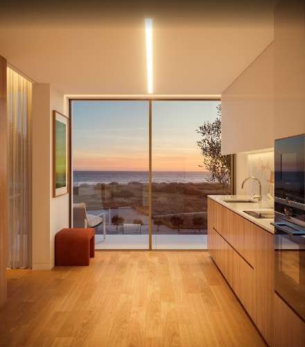 T3 com terraço em frente à praia em Vila do Conde