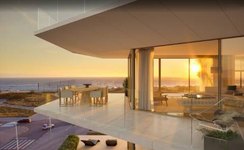 T3 com terraço em frente à praia em Vila do Conde