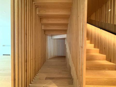 T3 de luxo c/ jardim em condomínio privado em Nevogilde