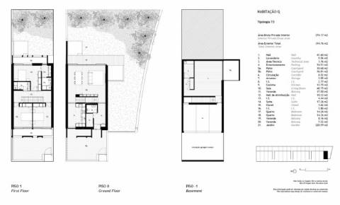 Moradia T3 com Jardim em junto à praia