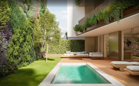 T3 de luxo c/ terraço em construção na Av da Boavista