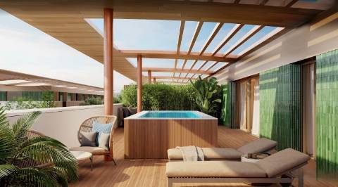 T3 de luxo c/ terraço em construção na Av da Boavista