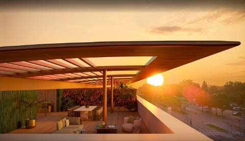 T5 de luxo c/ terraço e piscina com 685 m2 em construção na Av da Boavista