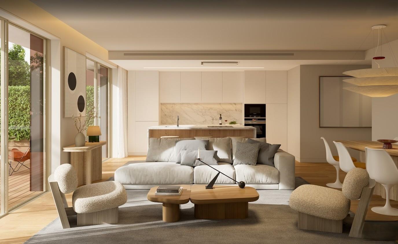 T3 de luxo c/ varanda com 200 m2 em construção na Av da Boavista