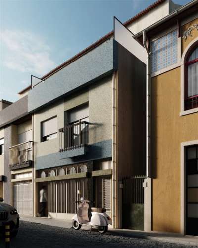 T2 remodelado e equipado c/ alpendre no Porto