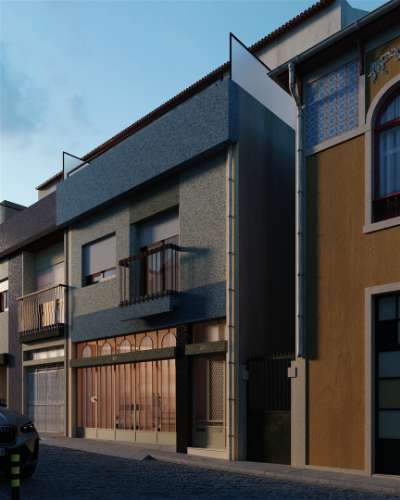 T2 remodelado e equipado c/ alpendre no Porto